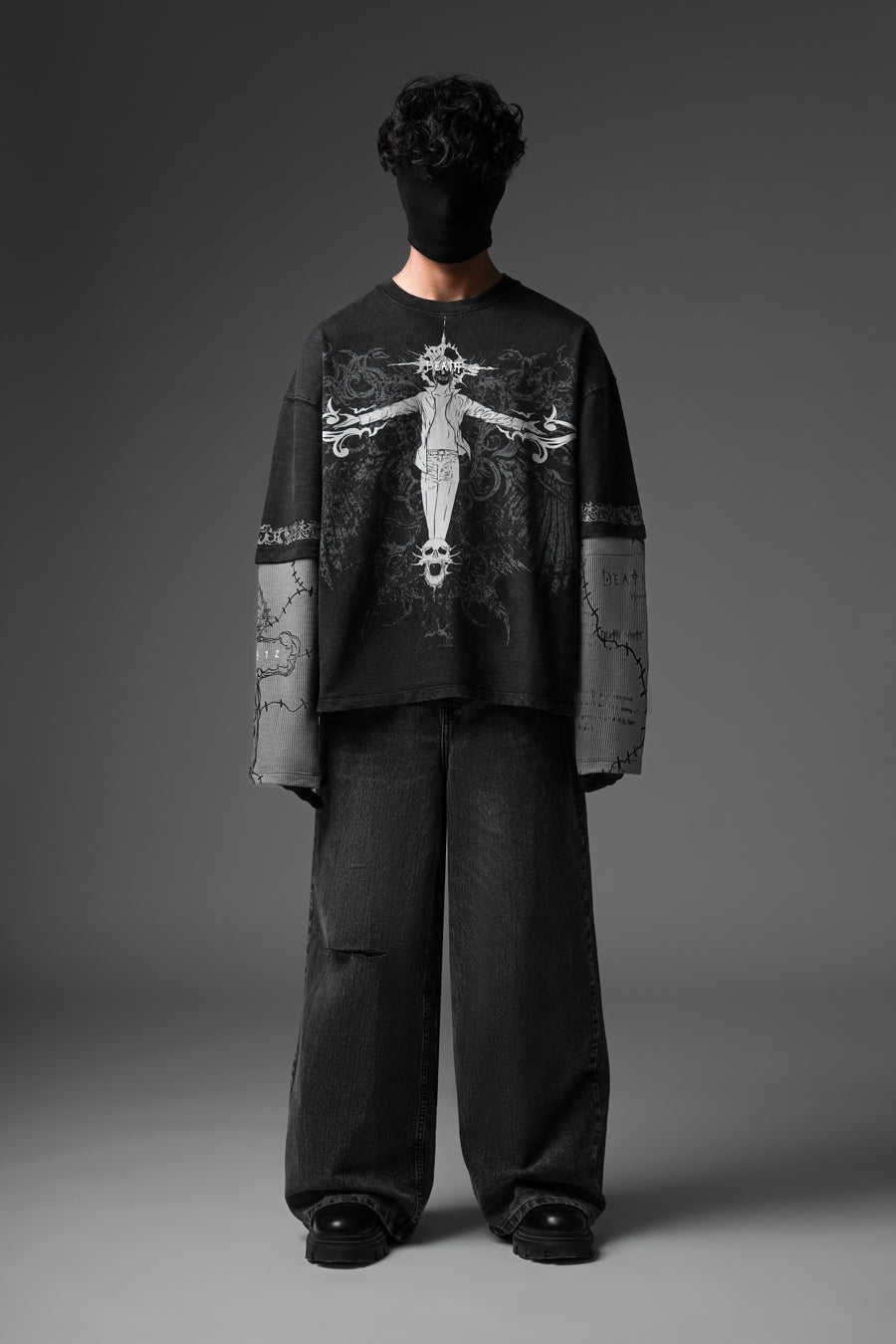 God Complex - Doc Sleeves Washed Tshirt – Sagacity