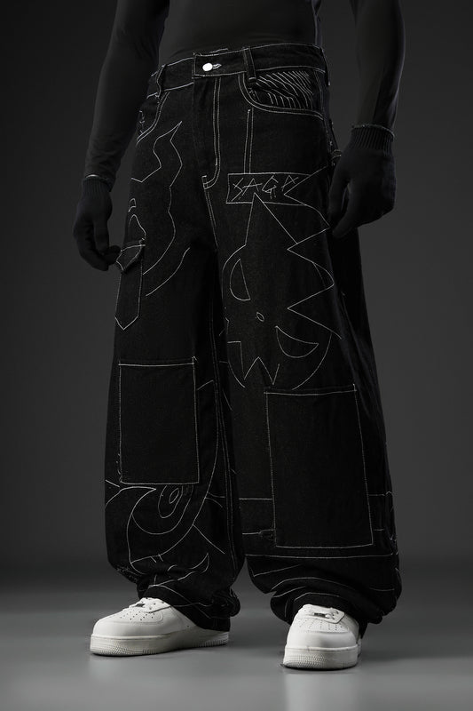 Souls - Carpenter Denim Pants